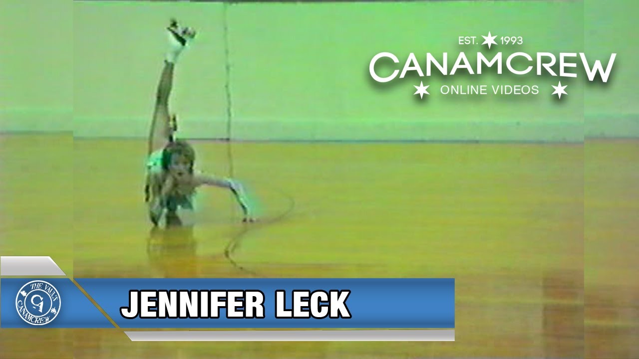 Jennifer Leck - 1984 Artistic Roller Skating National Championships