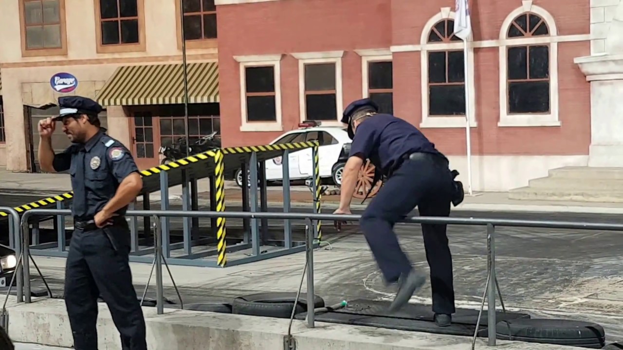 LOCA ACADEMIA DE POLICÍA - PARQUE WARNER DE MADRID - 12 DE JULIO DE 2018