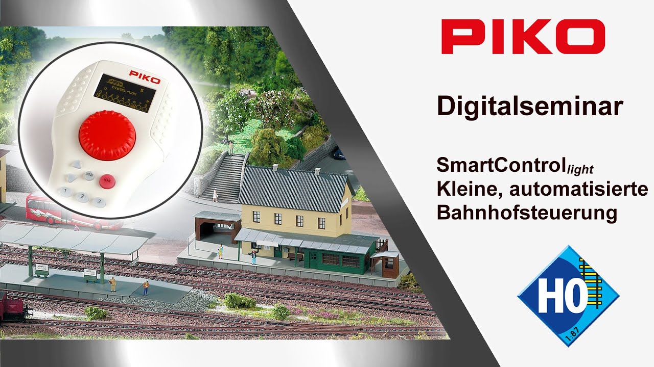 PIKO [D054] Digitalseminar Kleine, automatisierte Bahnhofsteuerung - ohne Computer!