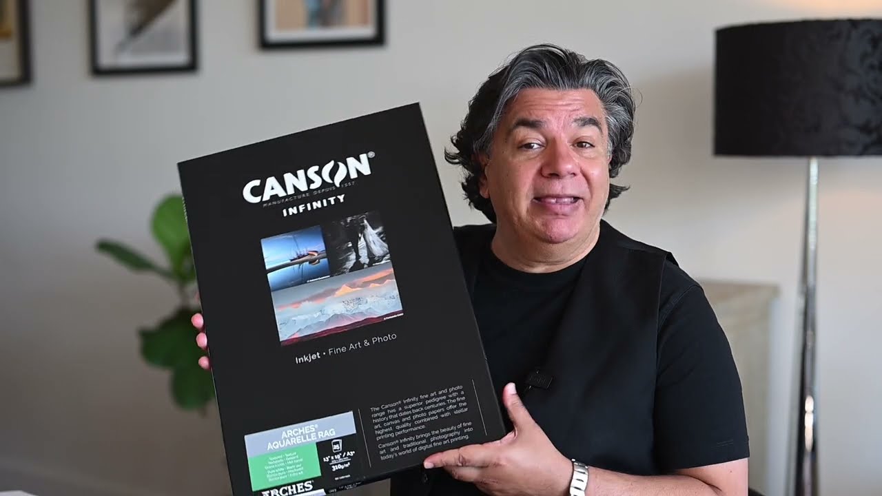 Choosing a paper : Canson® Infinity ARCHES® Aquarelle Rag