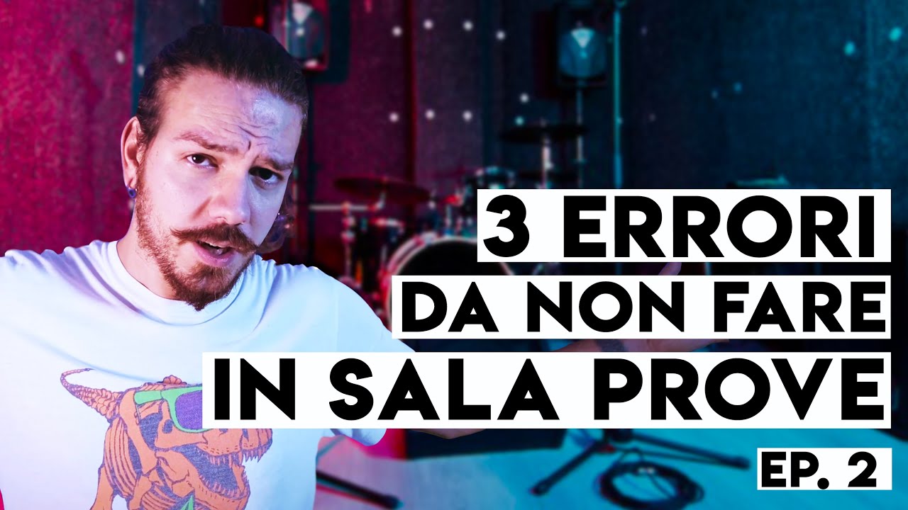 GESTIRE IL TEMPO - 3 ERRORI DA NON FARE IN SALA PROVE