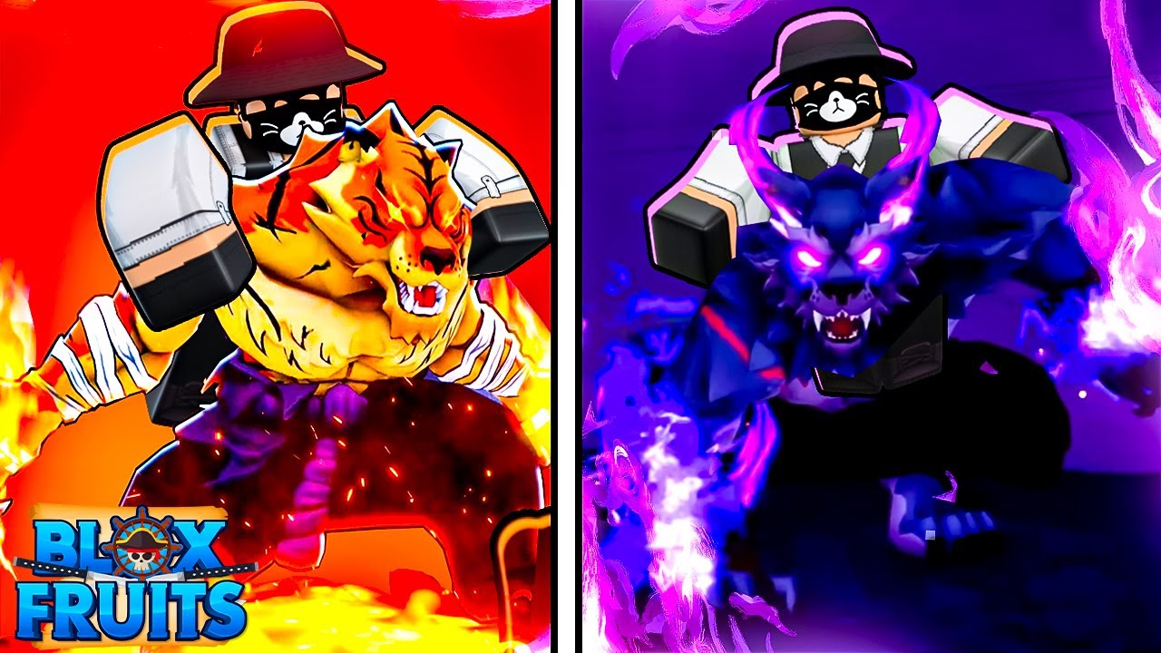 PROBE la NUEVA TIGER y WOLF en BLOX FRUITS Y SON GOD!
