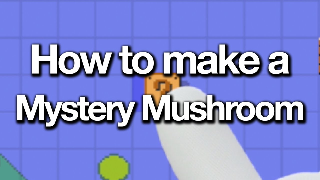 How to make a Mystery Mushroom SMM [Hrechkaness]