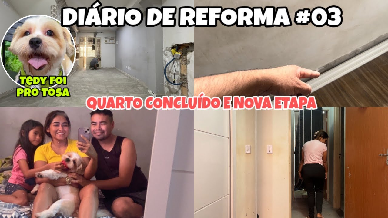 Vlog: Processo real, passo a passo(partindo pro quarto da ayla) 