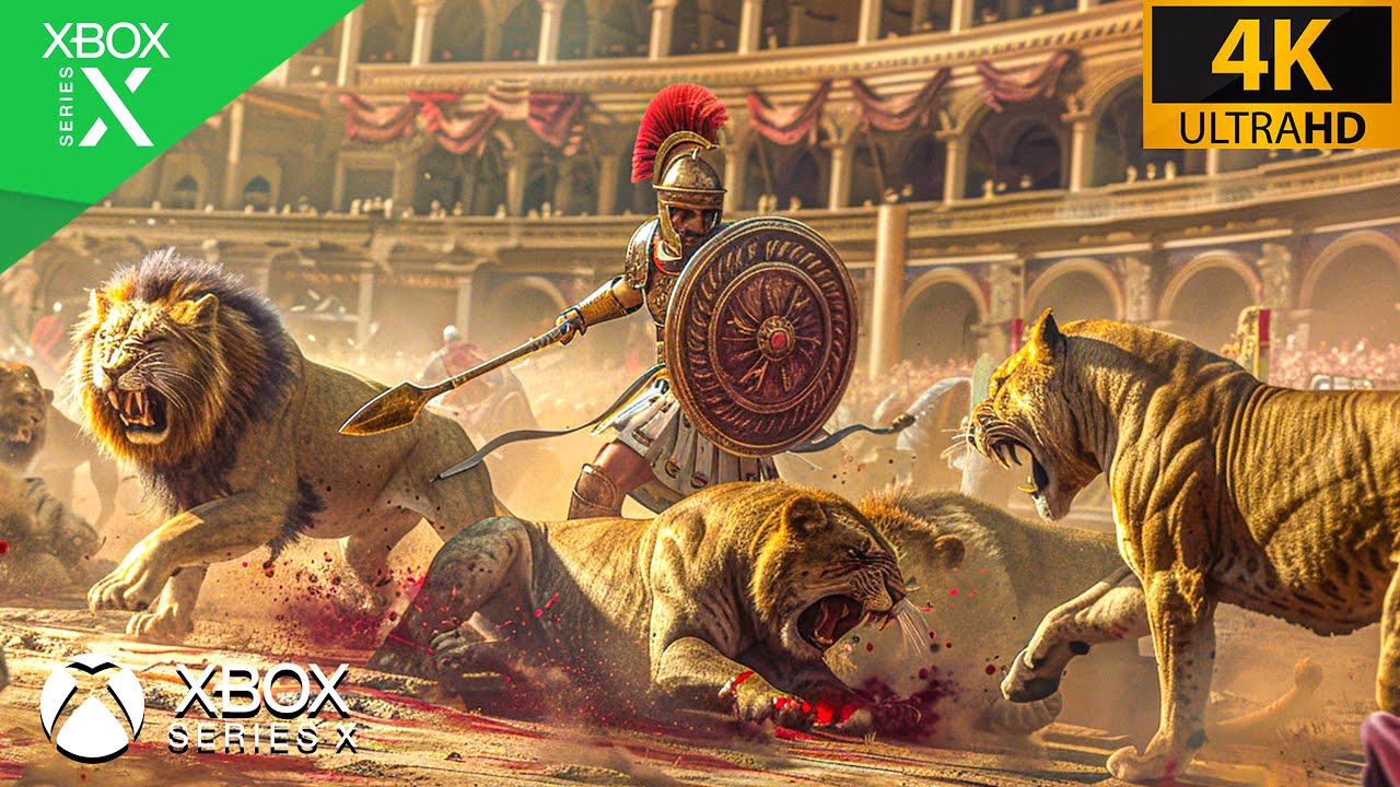 The Gladiator KING | LOOKS ABSOLUTELY AMAZING | Ultra Realistic Graphics Gameplay | 4K Son of Rome