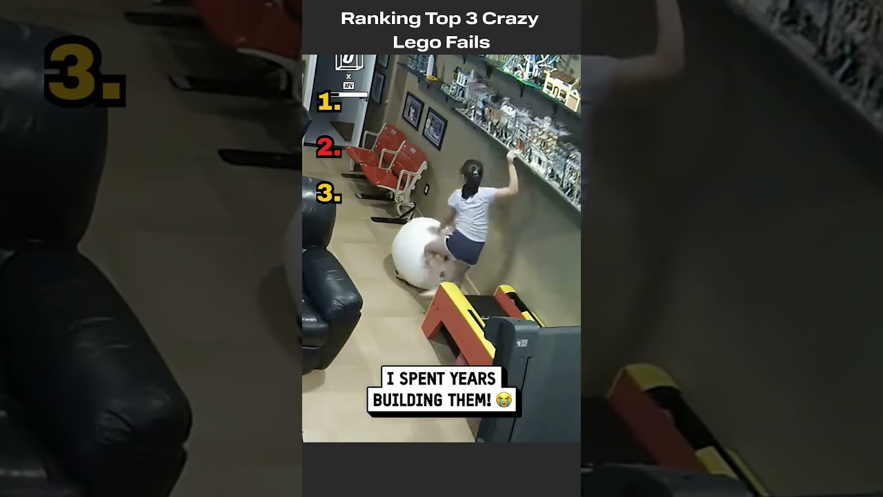 Ranking Top 3 Craziest Lego Fail Videos 