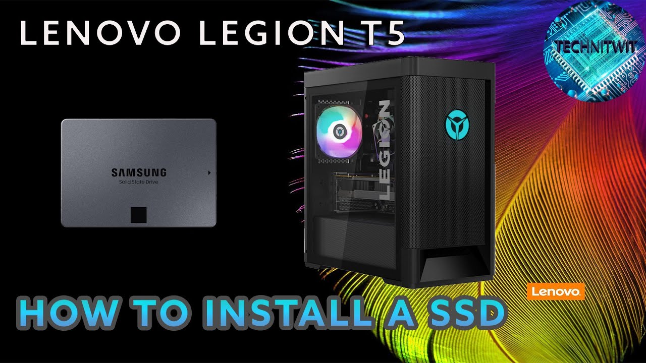 Lenovo Legion T5, давайте обновим SSD! Как установить SSD?