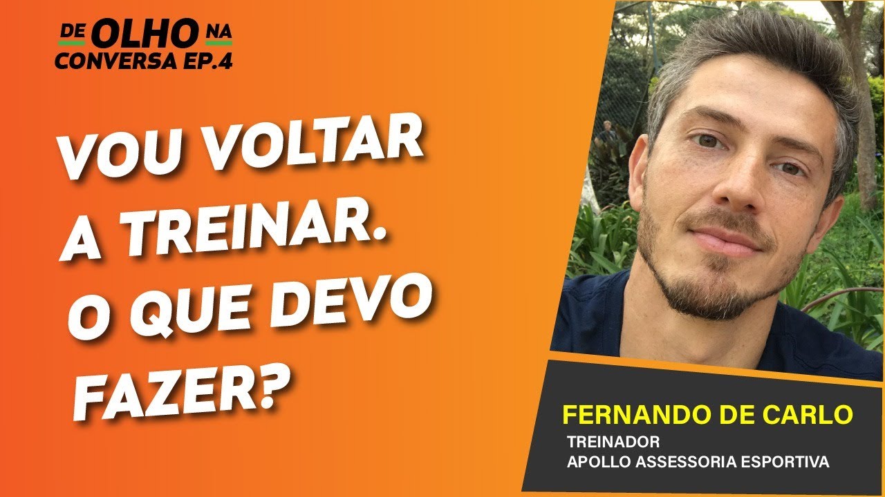 O que fazer para retornar aos treinos?