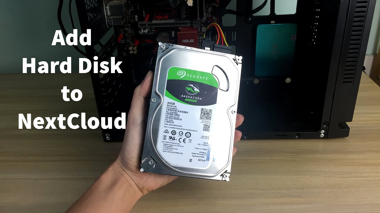 Как добавить несколько жестких дисков в NextCloud