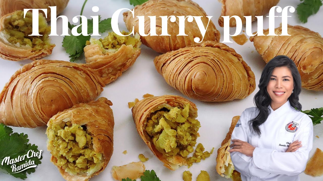 How to make curry puffs /Thai Curry puff/Best Thai Snack