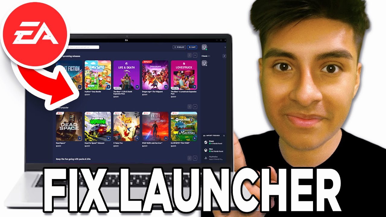 Как исправить проблему с запуском игр через EA Launcher! - Инструкция