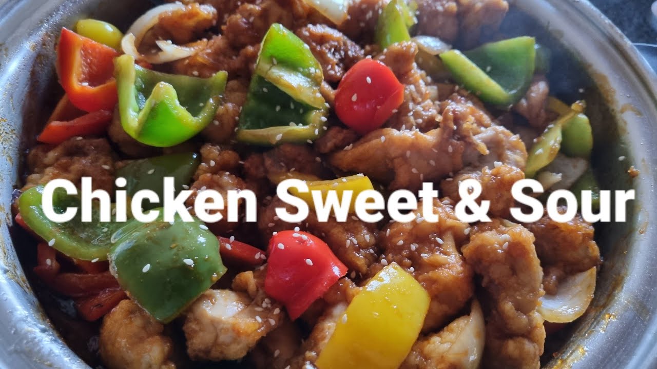 Sweet and Sour Chicken | Marlyne's UK Vlog