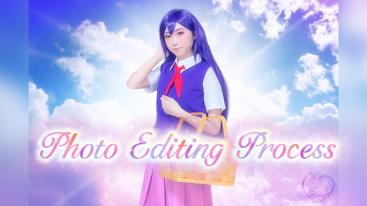 【OMORI】Mari Smiles at You (Spirit Mari Cosplay)｜Speed Editing in Affinity Photo
