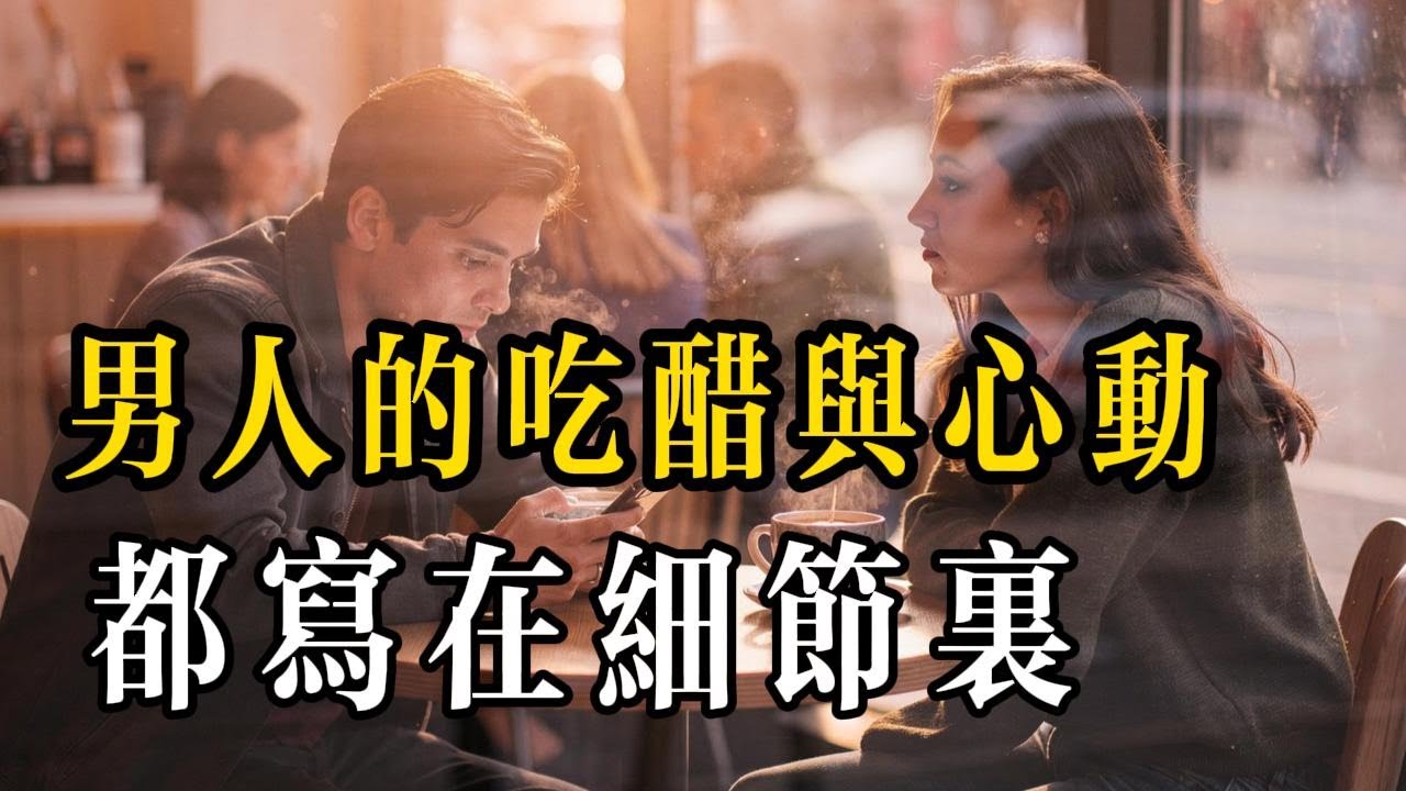 其實，這就是一個男人為你吃醋的樣子