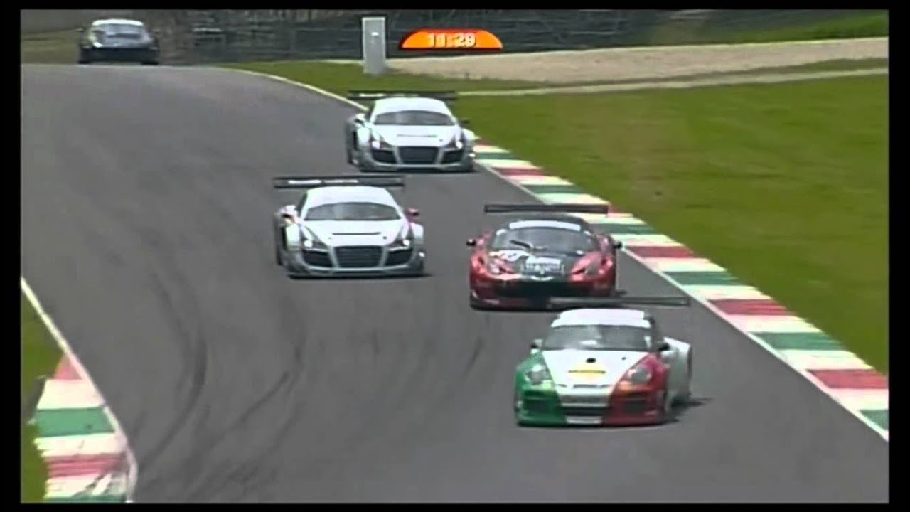 IL Sorpasso di Alessandro Balzan - Mugello 2012 - GT Italiano