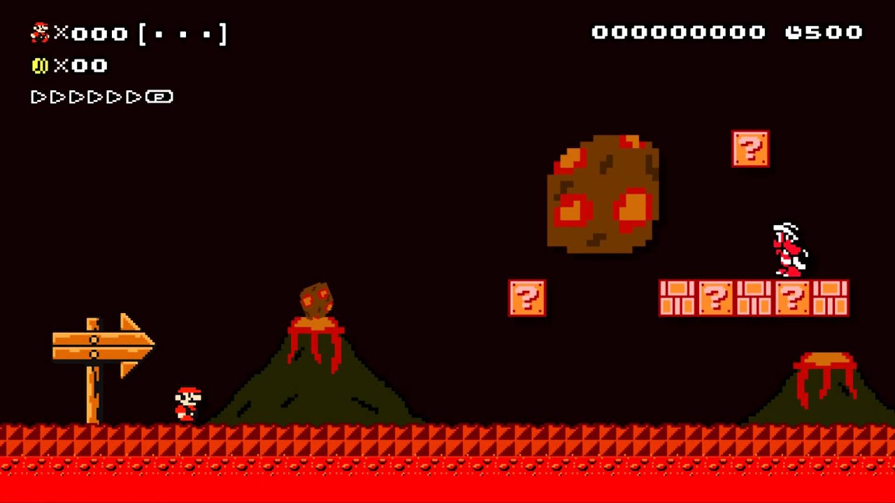 Super Mario Maker - SMB3 Volcano Theme (Fan-made)