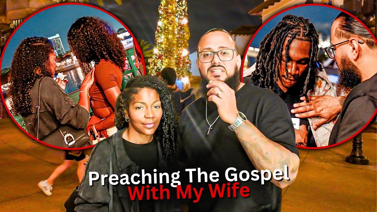 My Wife & I Went Evangelizing Together & Souls Got Saved!