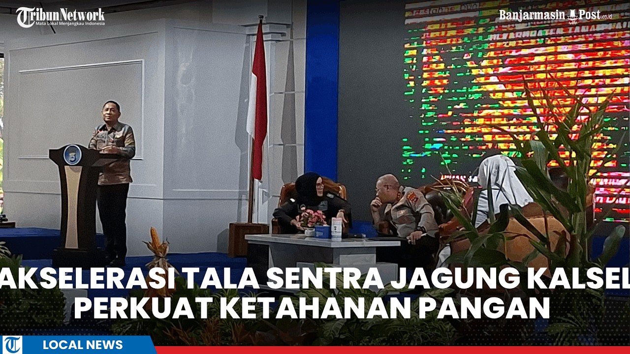 Tanahlaut Didorong Jadi Sentra Jagung, Kapolda Kalsel Umumkan Bibit Bisi 18 Gratis