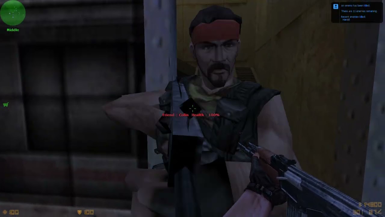 Counter Strike condition Zero Part 26 (2K 60FPS)