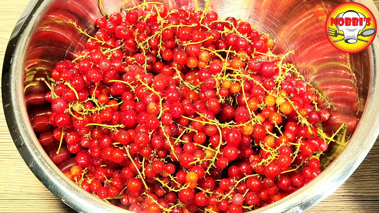 Johannisbeeren Gelee, super einfach und lecker