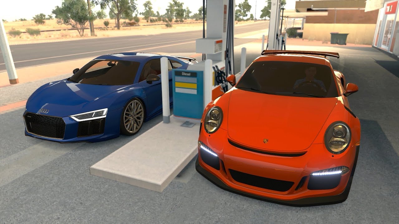 Forza Horizon 3 Online - Audi R8 V10 Plus & Porsche 911 GT3 RS