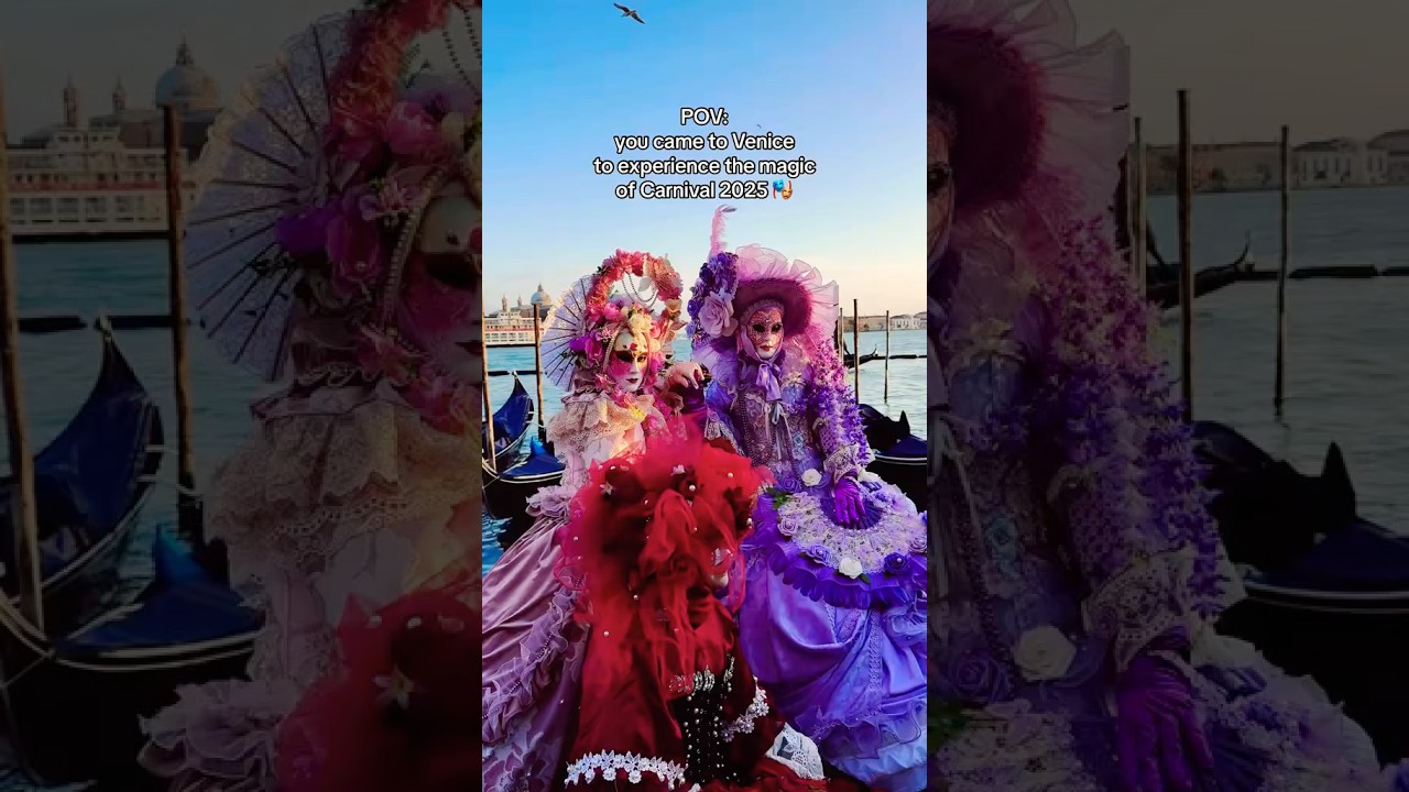 Amazing Venice in carnival 😍 #italy #europetravel #carnival #costume