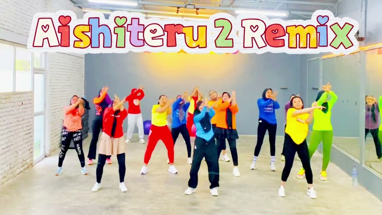 Aishiteru 2 Remix || Senam Kreasi || coach aik || Raffa Studio
