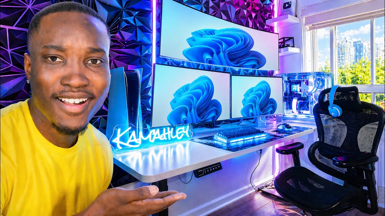 I Built My DREAM $15,000 Gaming Room!
