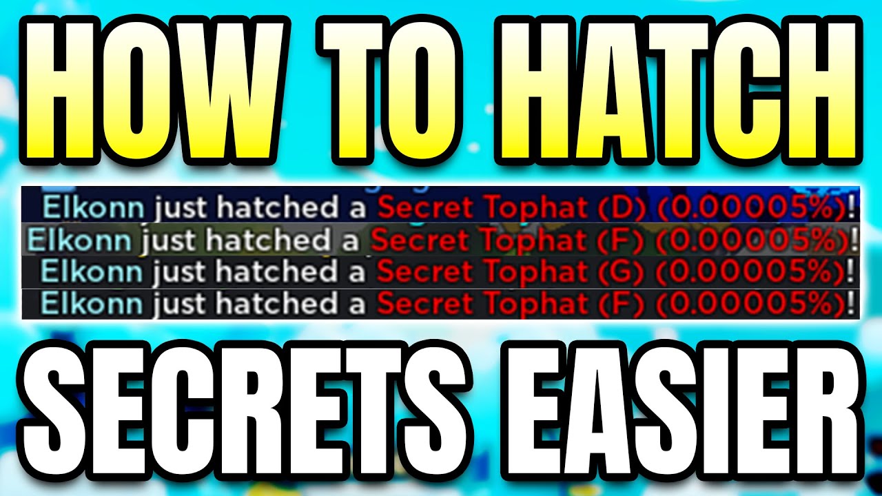 Tips For Hatching Secrets Pets Easier & Faster in Pet Catchers (Roblox)