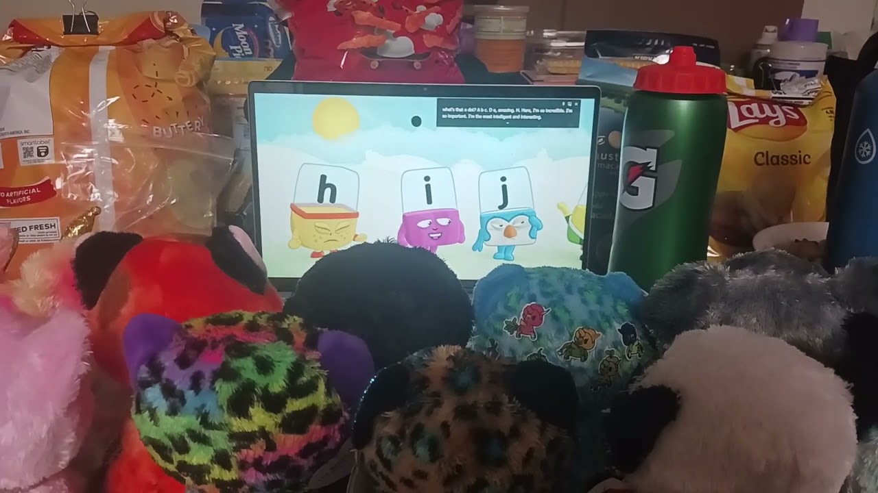 Beanie Boos Watching Alphablocks #alphablocks #tybeanieboos