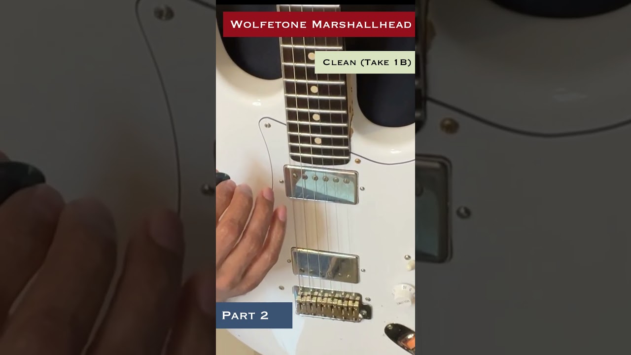 Wolfetone Marshallhead pickup tone — attack & separation