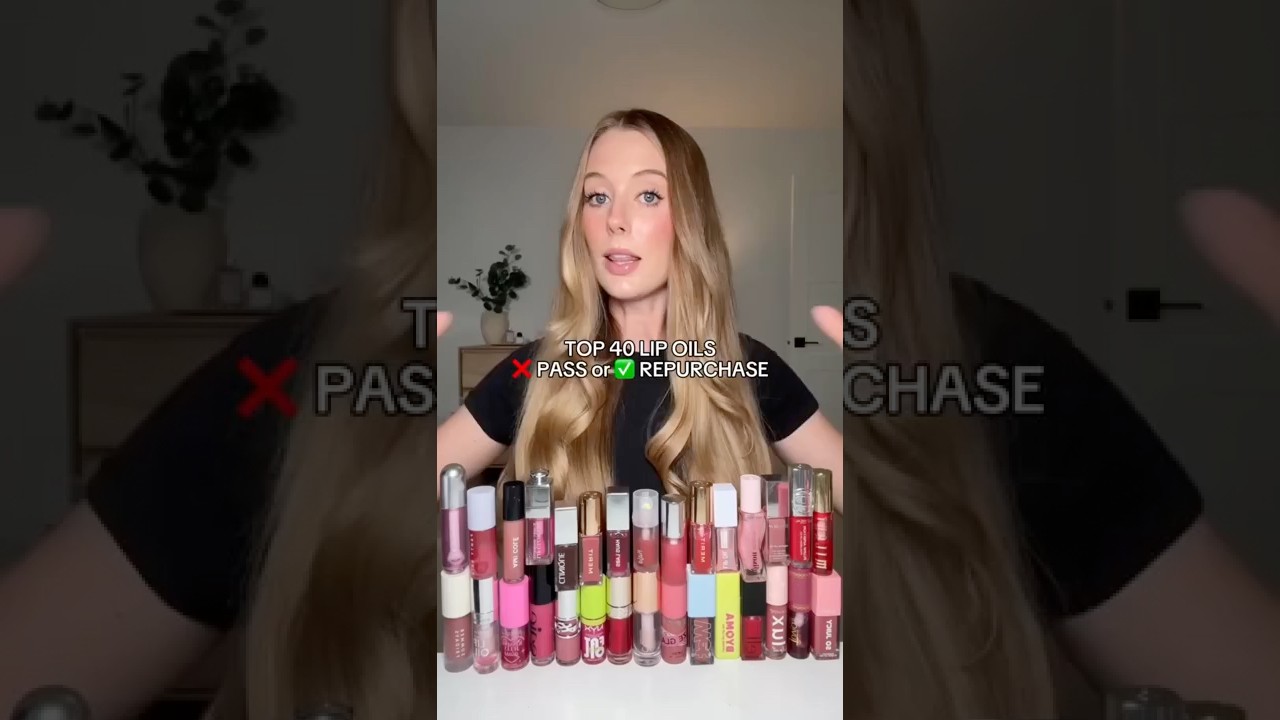 I tested the top 40 lip oils&hellip; pass or repurchase