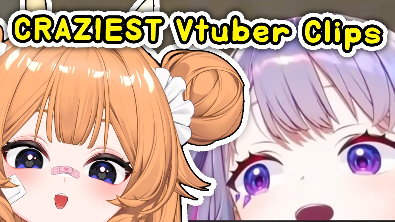 mipyun Reacts To The CRAZIEST Vtuber Clips for almost 20 Minutes Straight