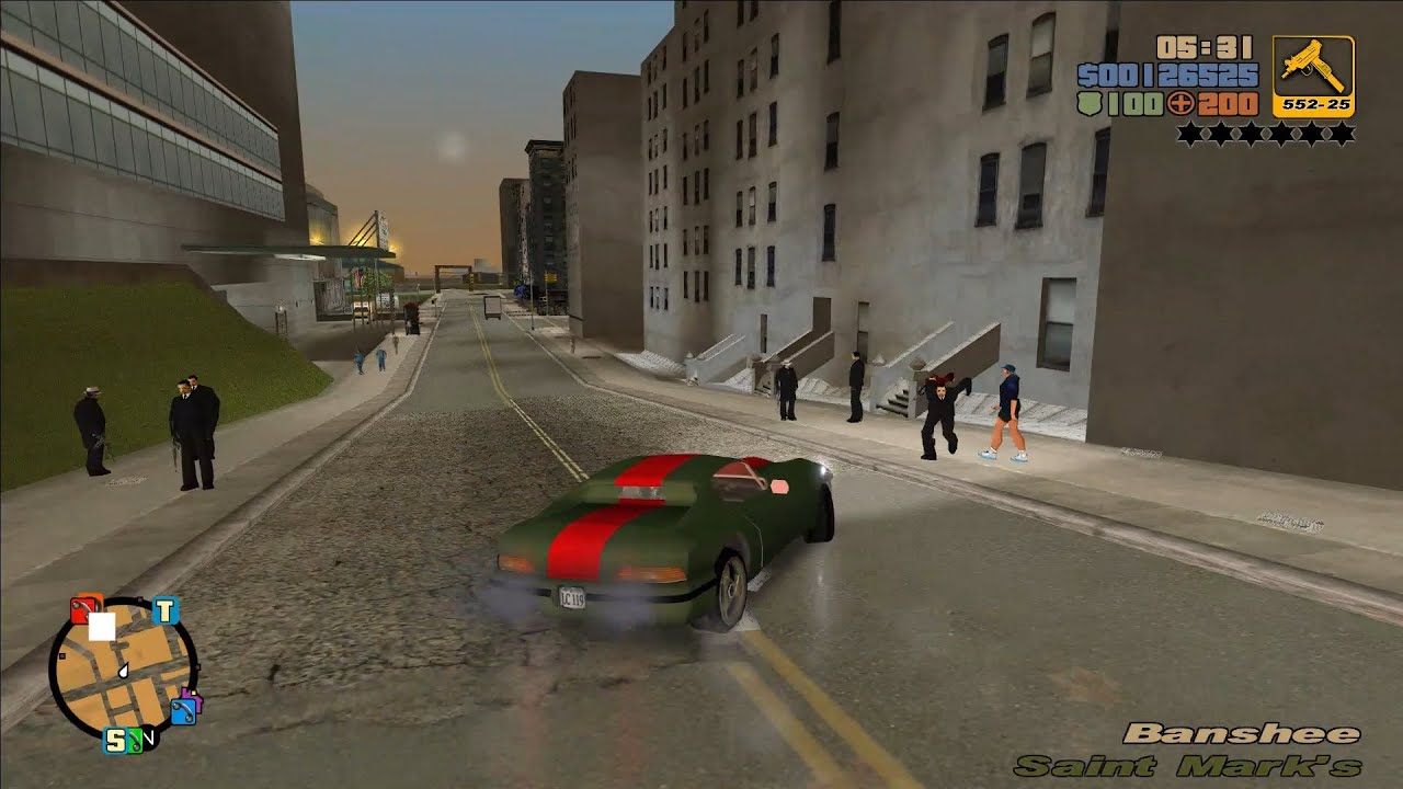 GTA 3 (Extended Gang Wars Mod) [PC] Gameplay 28 (Infinite Health)