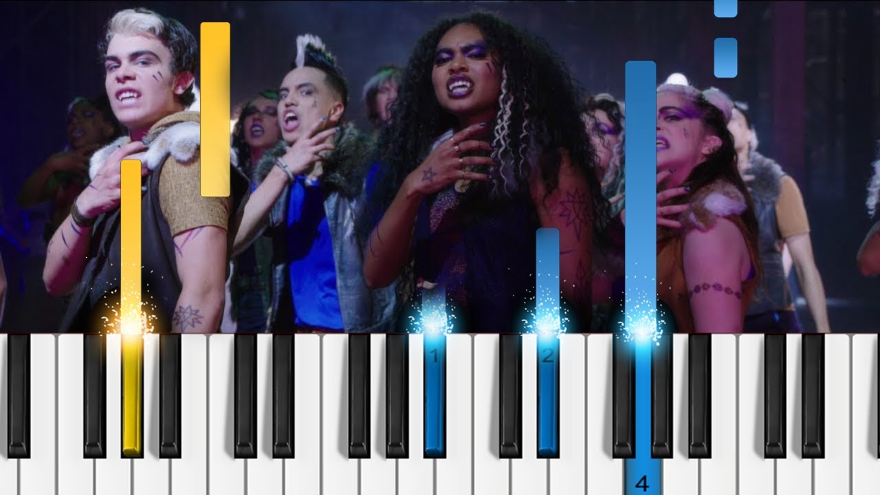 Zombies 2 - Flesh & Bone - Piano Tutorial