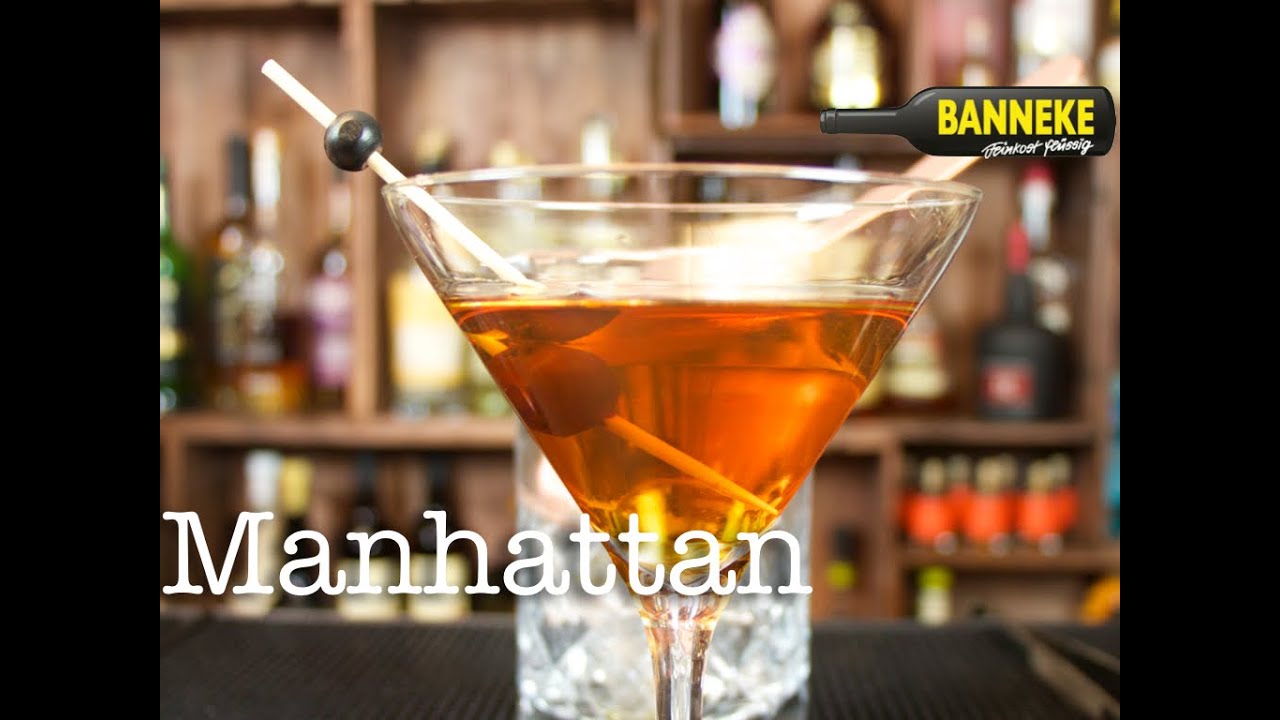 Manhattan - Whiskey Cocktail selber mixen - Schüttelschule by Banneke