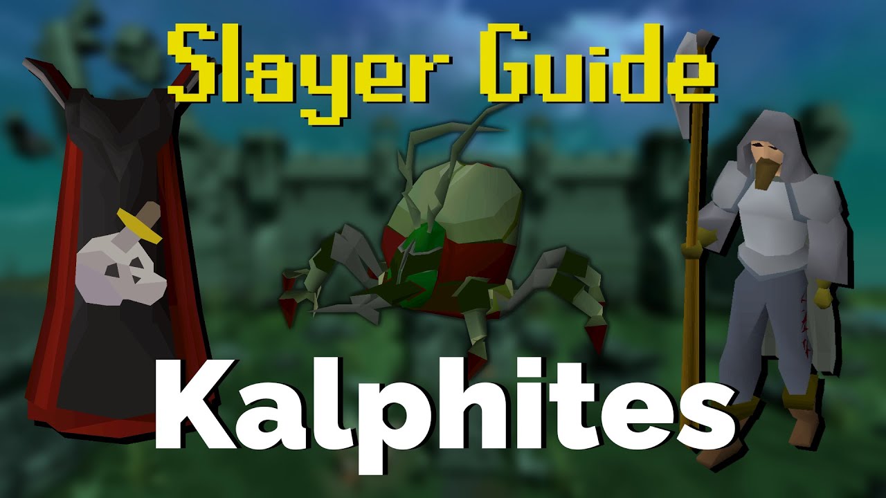 Kalphite Slayer Quick Guide OSRS