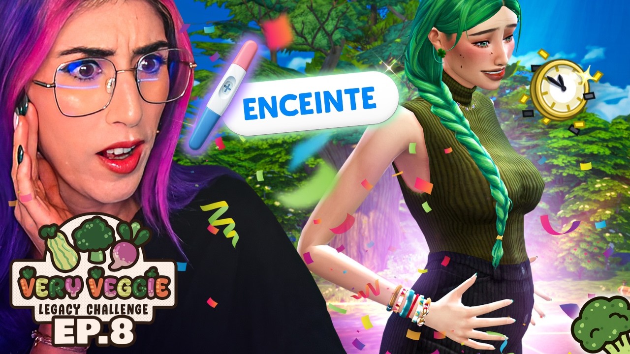 Enceinte après UNE seule soirée 🥦 Sims 4 Very Veggie Legacy | EP.8