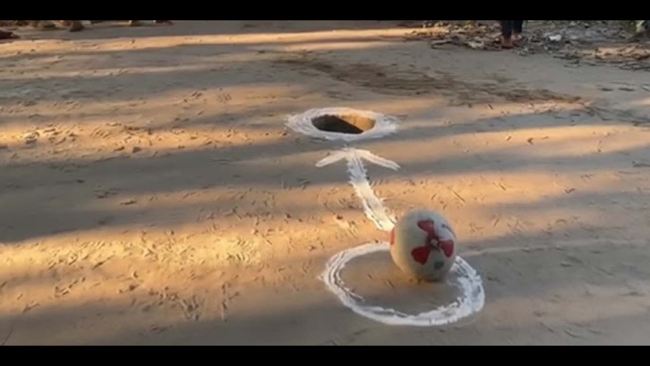 This shot is HARDER than it looks 🎯⚽