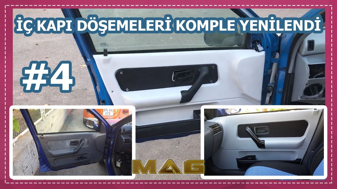 Clio Topluyoruz - #4 - İç Kapı Döşemeleri Komple Yenilendi