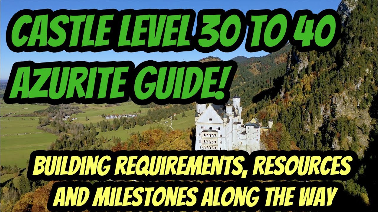 War and Order - Azurite Guide Part 2: The Journey from Castle 30 to 40