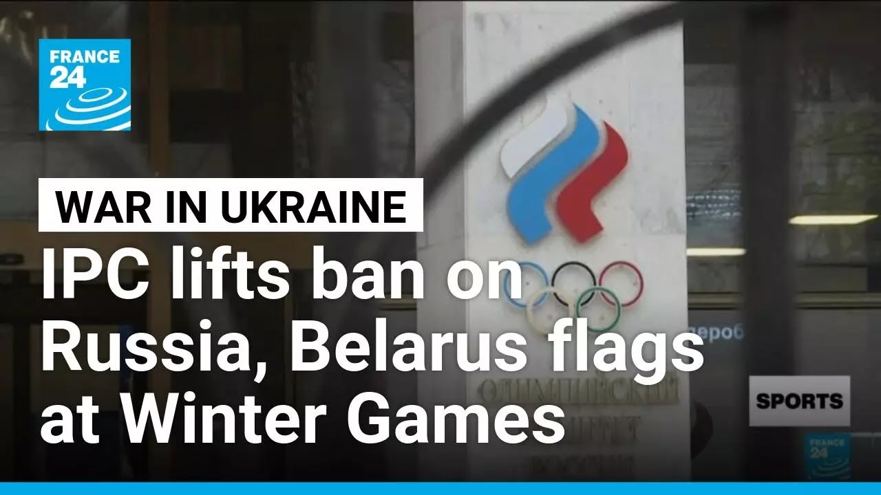 Russians, Belarusians to compete under own flags at Paralympics: IPC tells AFP • FRANCE 24 English