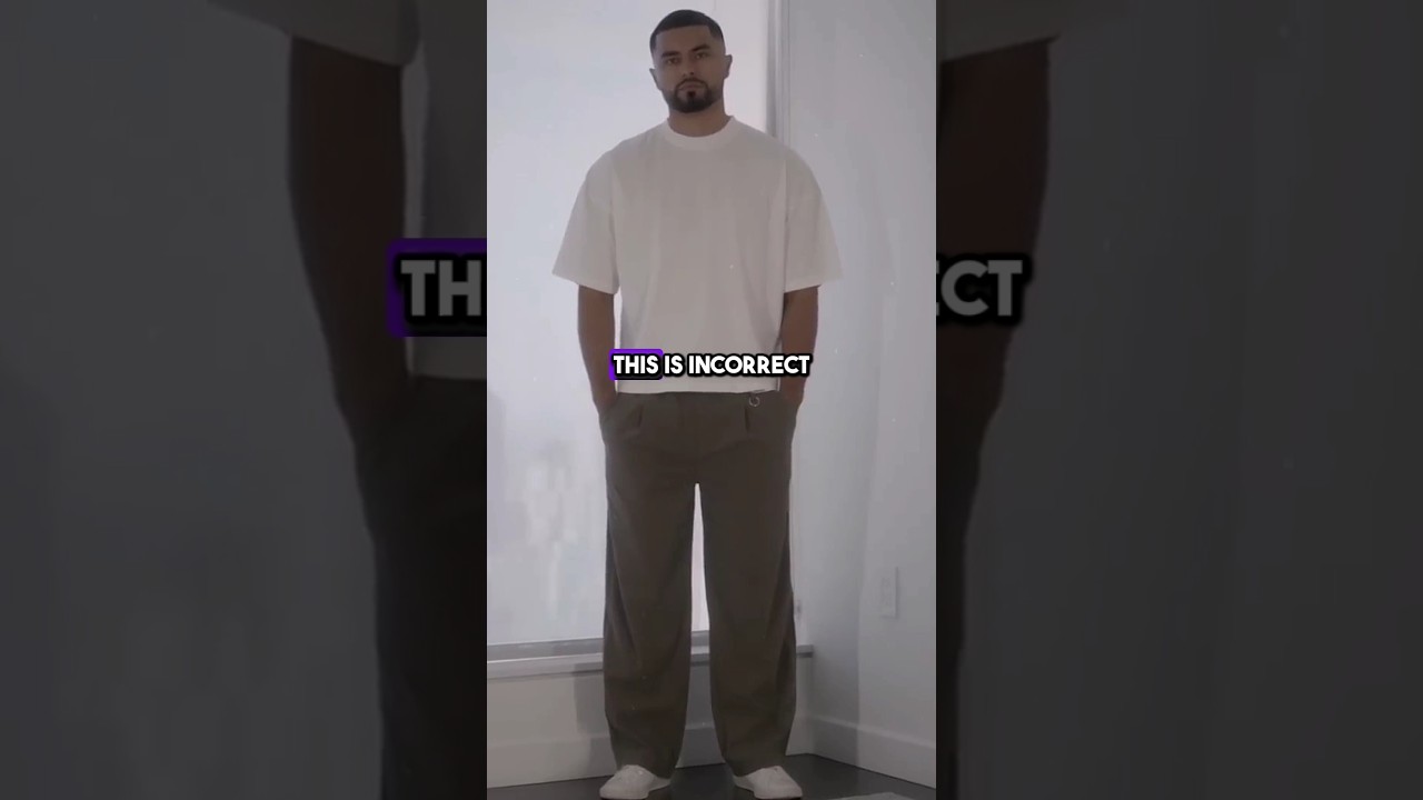 Zuniga On 3 Tips To Wear Baggy Pants Correctly.