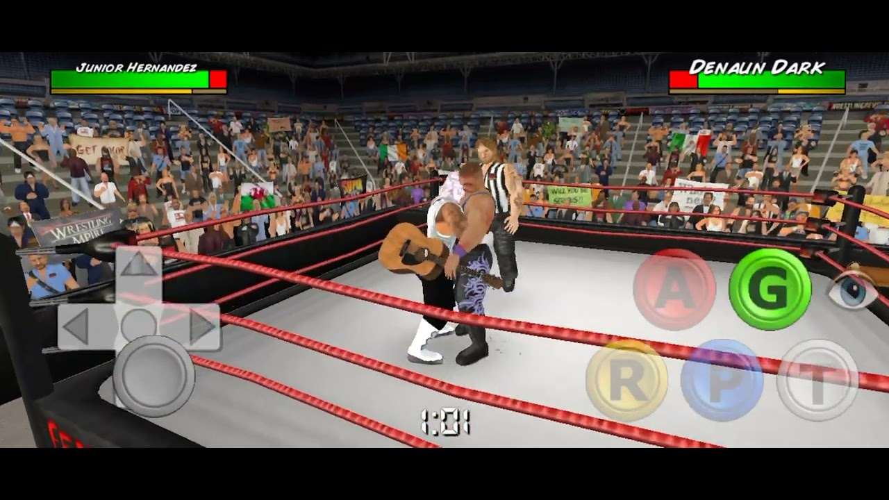 Start of a new heated rivalry in wrestling empire part 1 #wrestlingempire #gameplay #fypage #fy 