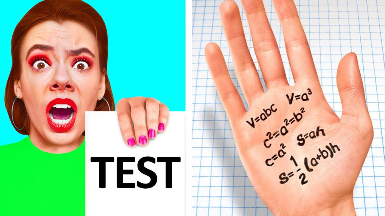 حيل مدرسية عبقرية يجب أن تجربها | لحظات مضحكة Ideas 4 Fun