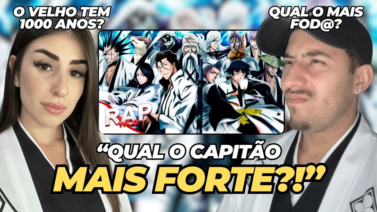 (O MEU PREFERIDO É O...) | Rap dos Capitães da Gotei 13 ( Bleach ) | WLO | REACT