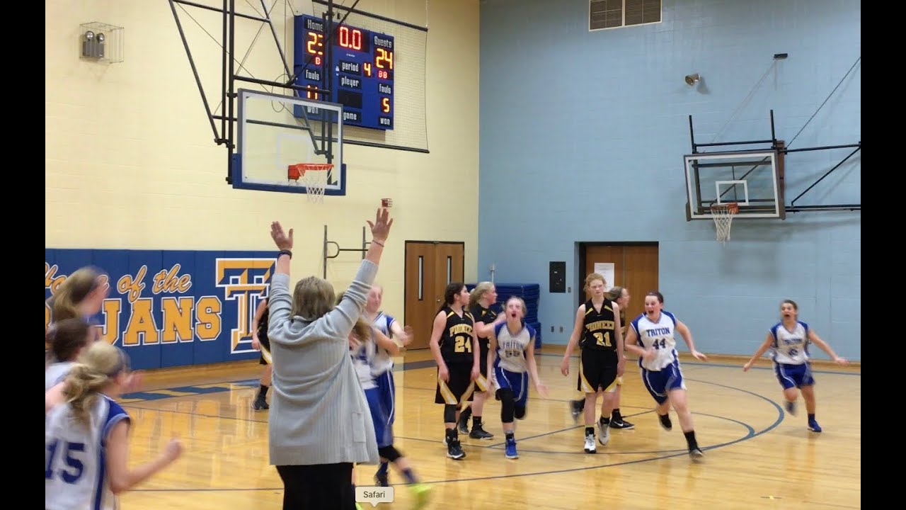 Triton 7th Grade Girls Basketball vs. Pioneer - Full Game