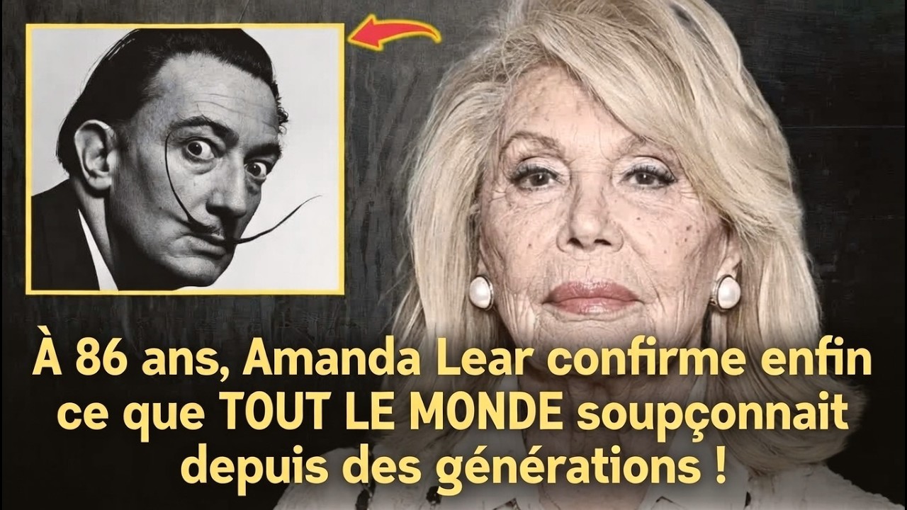 À 86 ans, Amanda Lear confirme enfin ce que TOUT LE MONDE soupçonnait depuis des décennies !