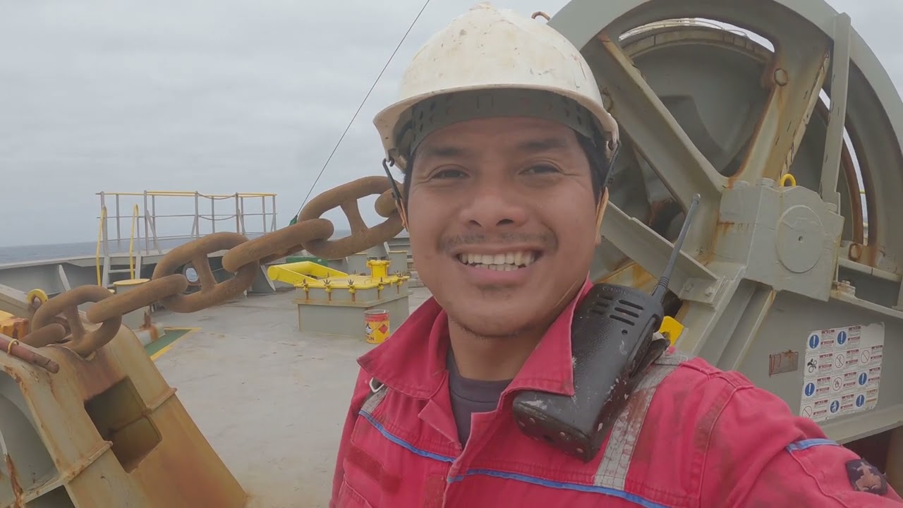 Anchoring a ship… paano mag pa angkla ng barko.