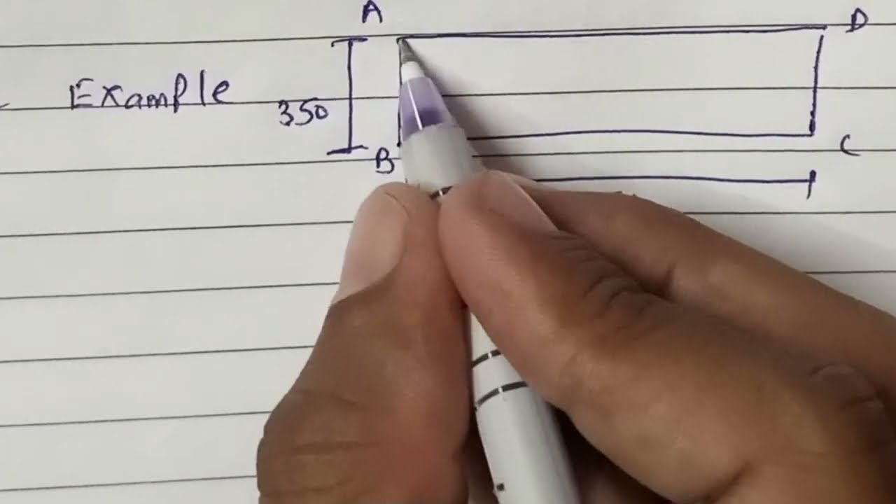 Kaatkona कैसे निकाले | How to find diagonal length in column size | right angle formula - Part 1